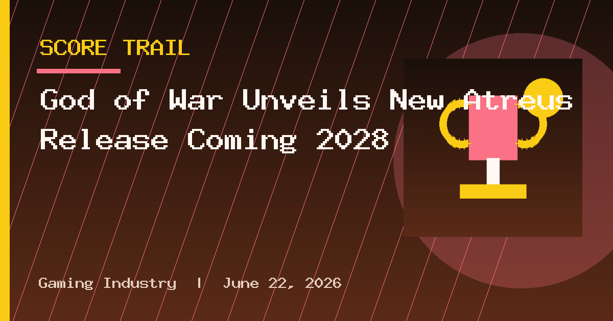 God of War Unveils New Atreus Release Coming 2028