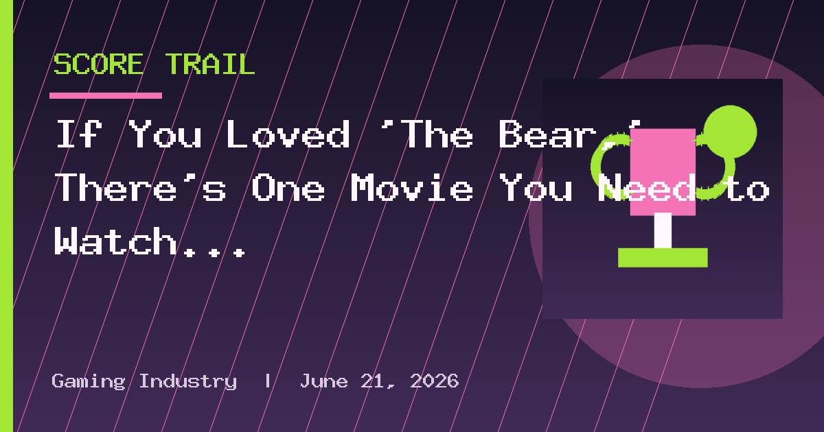 If You Loved 'The Bear,' There's One Movie You Need to Watch Next