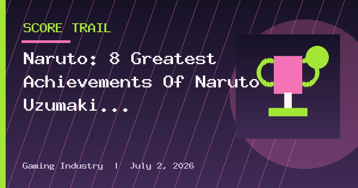 Naruto: 8 Greatest Achievements Of Naruto Uzumaki