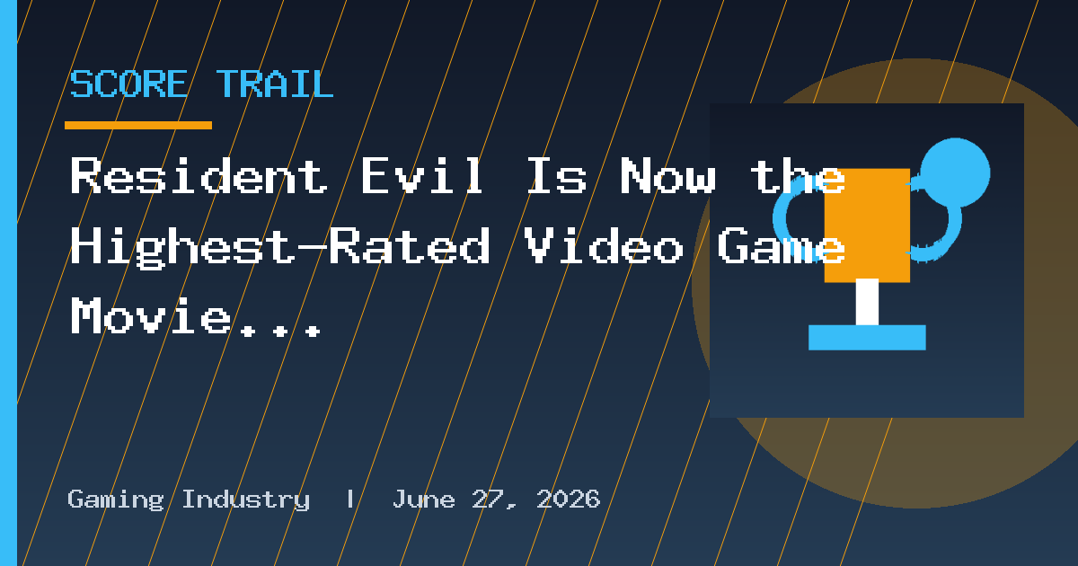 Resident Evil Is Now the Highest-Rated Video Game Movie