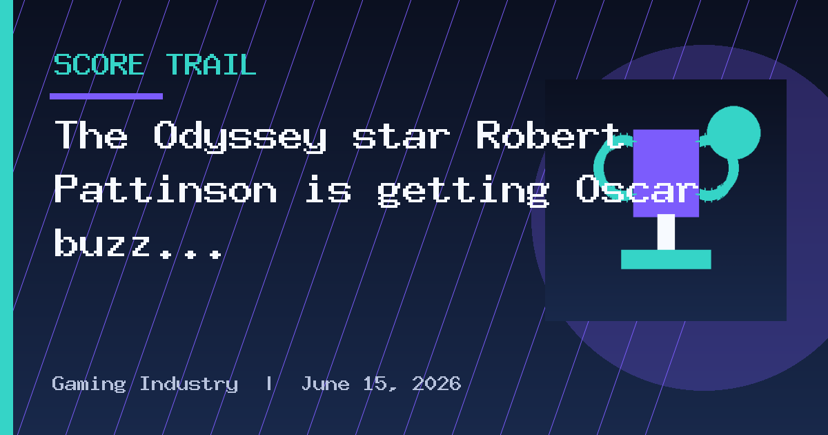 The Odyssey star Robert Pattinson is getting Oscar buzz for his latest movie