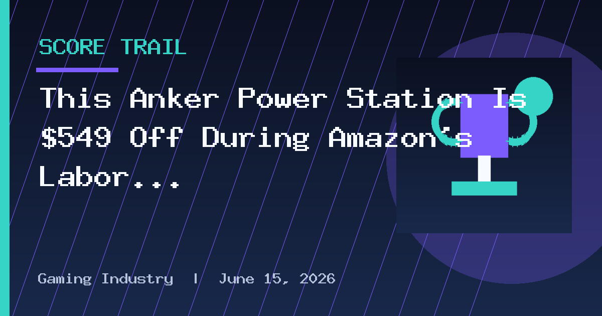 This Anker Power Station Is $549 Off During Amazon’s Labor Day Sale