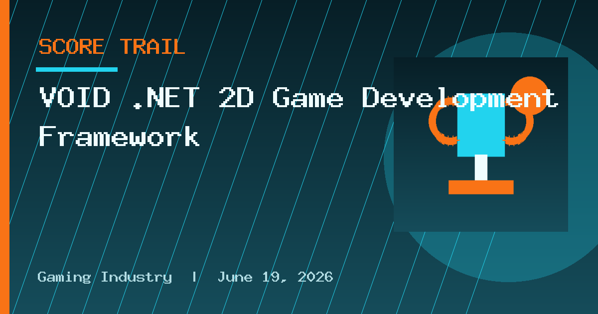 VOID .NET 2D Game Development Framework